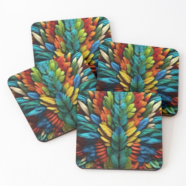Item preview, Multicolored 3d elegant feathers woman fashion for girls and babys designed and sold by Carlos Gudino.