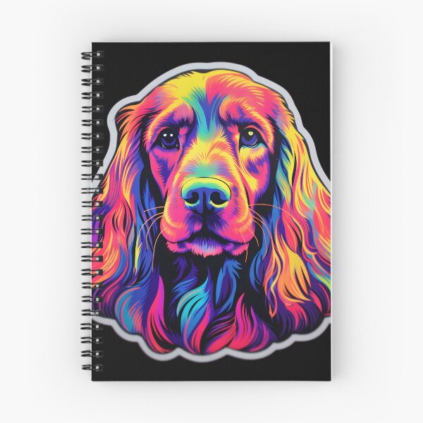 Artikelvorschau, Neon Cocker Spaniel entworfen und verkauft von CUTEDOGGIEZ.
