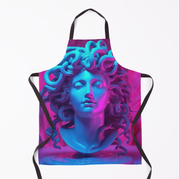 Item preview, Vaporwave Visions: Gorgon's Serpentine Lullaby designed and sold by Mullet Monkey.