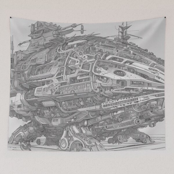 Item preview, Space Ship in the Future designed and sold by Mark Citian.