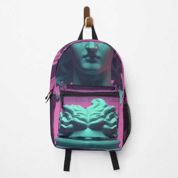 Item preview, Mythic Neon: Gorgon Glyphs in Synthwave Serenity designed and sold by Mullet Monkey.