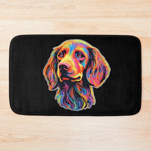 Artikelvorschau, Neon-lockiger Retriever entworfen und verkauft von CUTEDOGGIEZ.