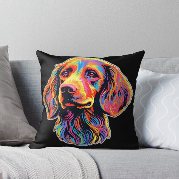 Artikelvorschau, Neon-lockiger Retriever entworfen und verkauft von CUTEDOGGIEZ.
