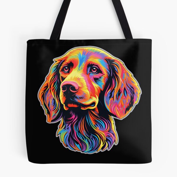 Artikelvorschau, Neon-lockiger Retriever entworfen und verkauft von CUTEDOGGIEZ.