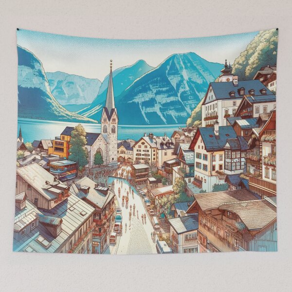 Item preview, Splendor of Hallstatt designed and sold by Era-of-Traveler.