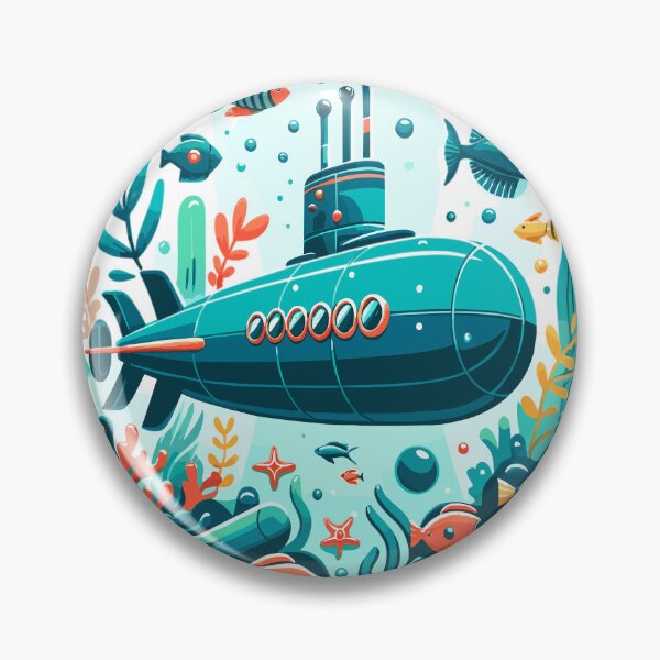 Item preview, Colorful adventure submarine designed and sold by LongIslandDesgn.