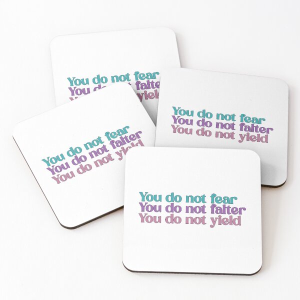 Item preview, ACOTAR You Do Not Yield designed and sold by baranskini.
