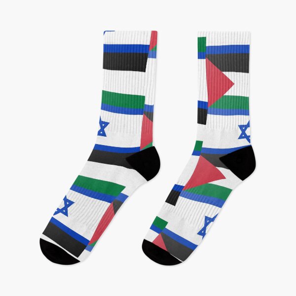 Item preview, Palestine Israel Flags Together designed and sold by RiadMannan.
