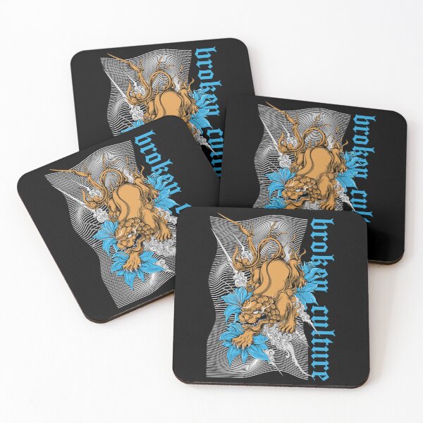 Item preview, shishi art golden, golden lion roaring, golden lion with quotes designed and sold by GreyStanzione1.