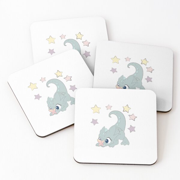 Item preview, Baby dragon plays with a butterfly designed and sold by BUNNY  AND FUNNY.