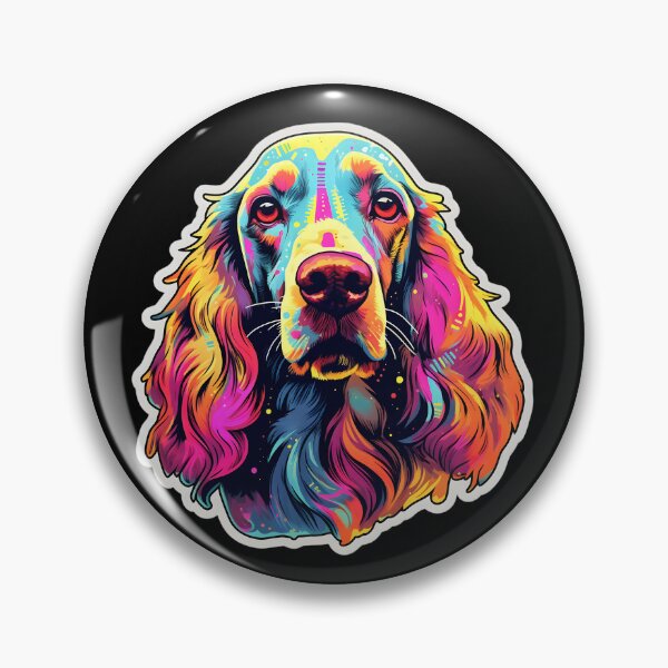 Item preview, English Setter Neon Design designed and sold by CUTEDOGGIEZ.