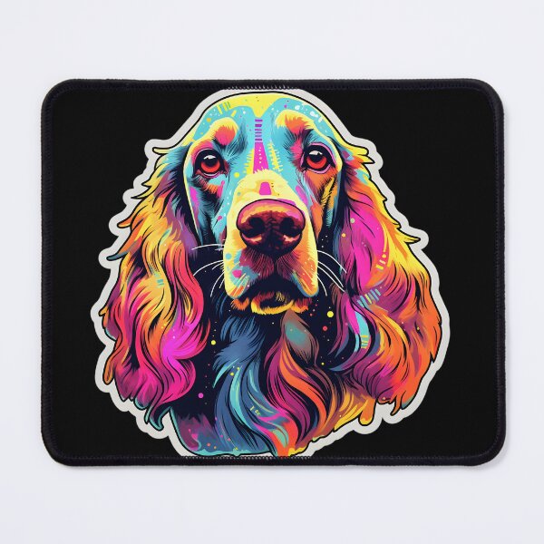 Item preview, English Setter Neon Design designed and sold by CUTEDOGGIEZ.