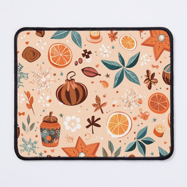 Item preview, Holiday spices pattern designed and sold by etherElric.