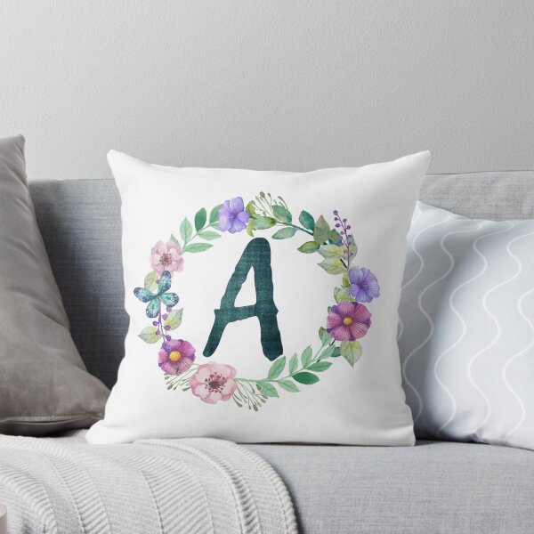 Item preview, Monogram A Floral Spring Bouquet designed and sold by simplymonogram.