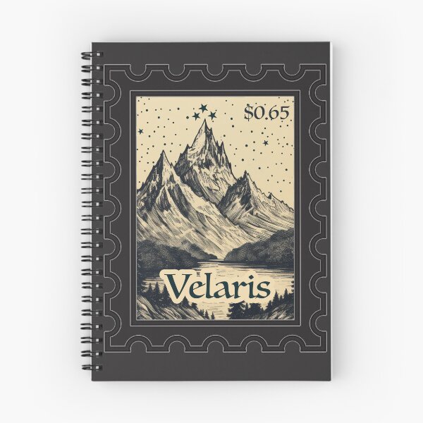 Item preview, Velaris Stamp Vintage Wood Block Style designed and sold by Celticrose721.