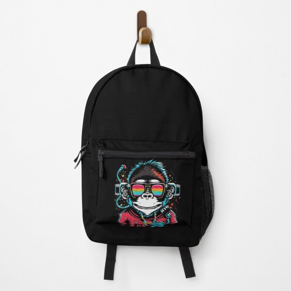 Item preview, graffiti monkey wearing sunglasses, colorful monkey hiphop style, cool monkey hiphop style designed and sold by GreyStanzione1.