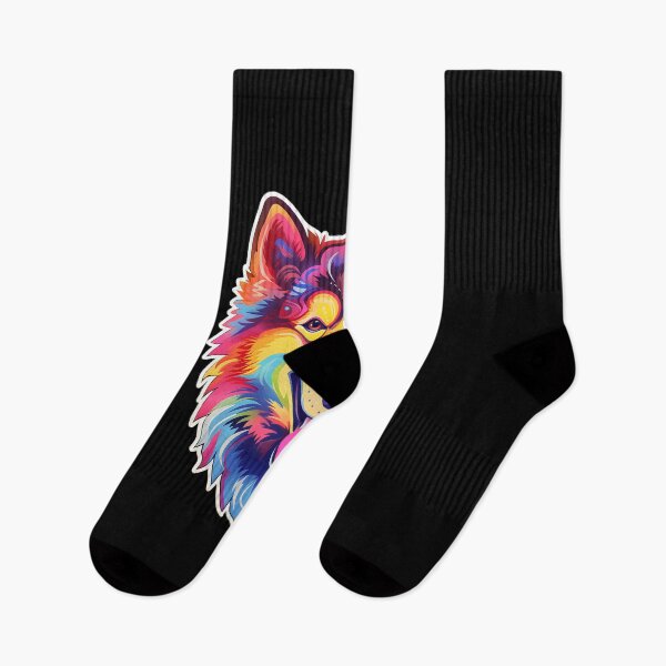 Item preview, Eskimo Dog Neon Design designed and sold by CUTEDOGGIEZ.