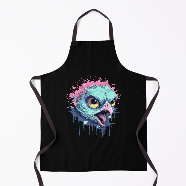 Item preview, creepy zombie colorful bird, creepy bird head, scary bird head designed and sold by GreyStanzione1.