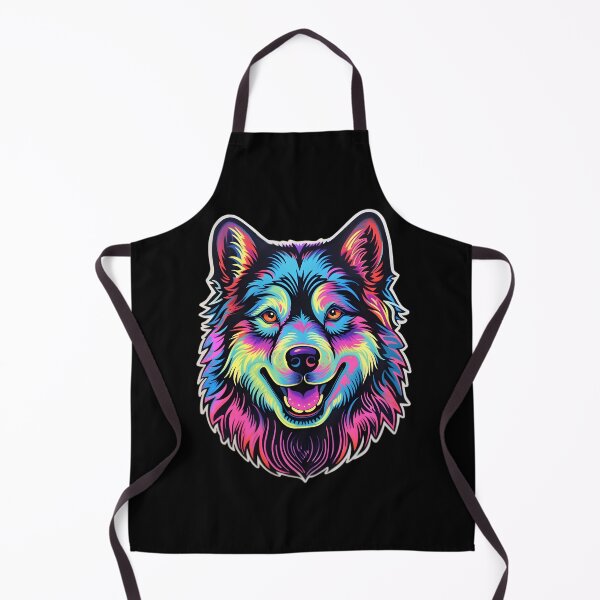 Item preview, Neon Eskimo Dog designed and sold by CUTEDOGGIEZ.
