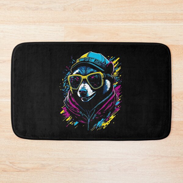 Item preview, graffiti panda wearing sunglasses, colorful panda hiphop style, cool panda hiphop style designed and sold by GreyStanzione1.