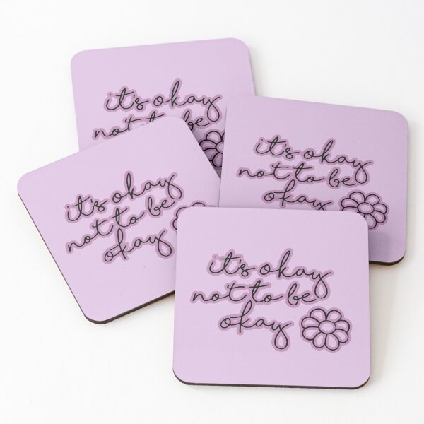 Item preview, It's Okay not to Be Okay Purple designed and sold by baranskini.