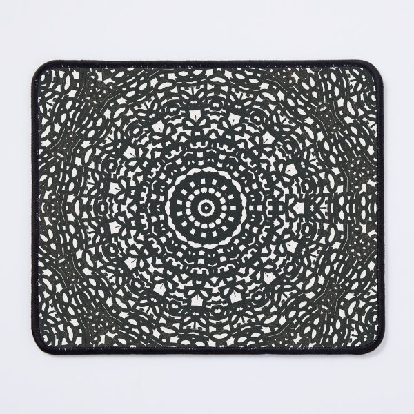 Item preview, Mosaic blackish circular and mandala style designed and sold by Ketzalshop.