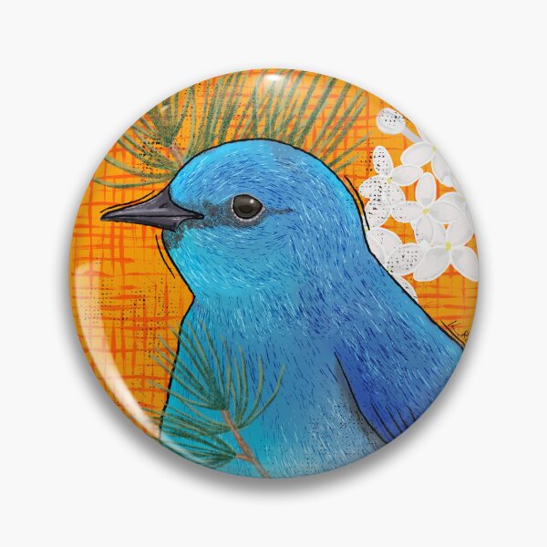 Item preview, Idaho Mountain Bluebird designed and sold by Kim Rausch.