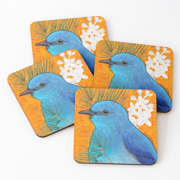 Item preview, Idaho Mountain Bluebird designed and sold by Kim Rausch.