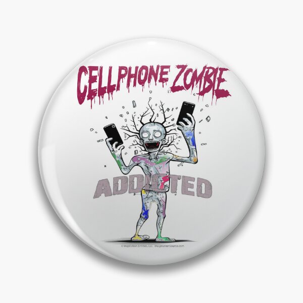 Item preview, Cell Phone Zombie designed and sold by The Imagination Source™.
