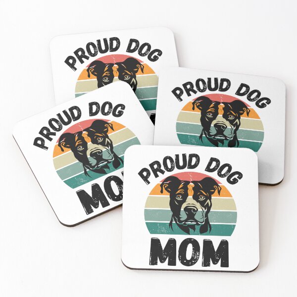 Item preview, Proud Dog Mom, Vintage Style designed and sold by RiffRaffGraffix.
