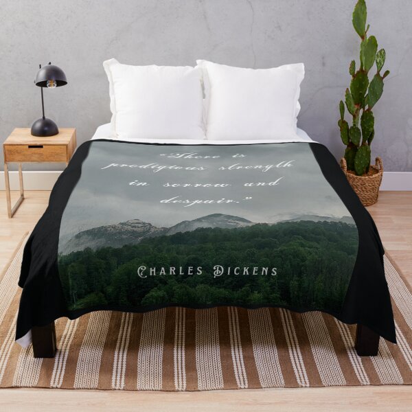 Item preview, Charles Dickens quote: There is prodigious strength in sorrow and despair. designed and sold by artbleed.