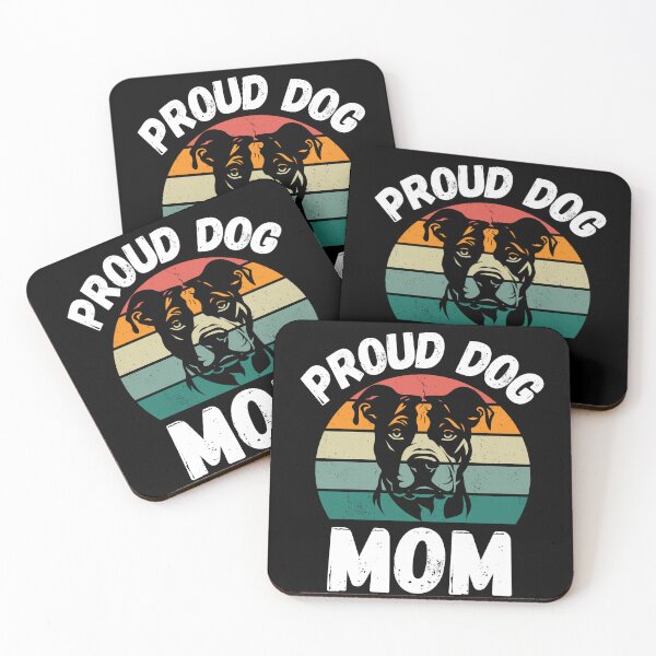 Item preview, Proud Dog Mom, Vintage Style designed and sold by RiffRaffGraffix.