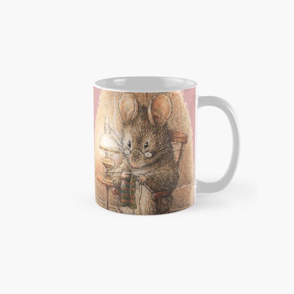 Item preview, Knitting Mouse - Beatrix Potter designed and sold by forgottenbeauty.