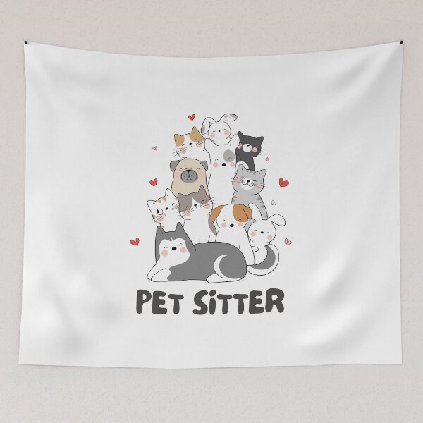 Item preview, World’s Best #1 Pet Sitter - Pet Sitting Dog Walker designed and sold by cloudhiker.