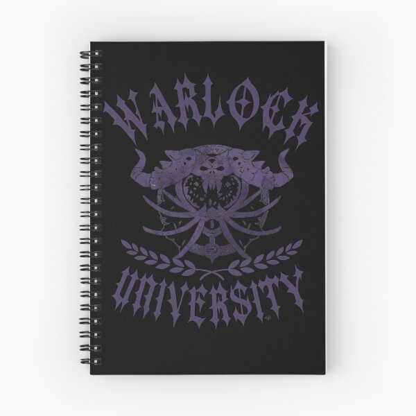Item preview, WoW Warlock University designed and sold by kawaii Cookies.