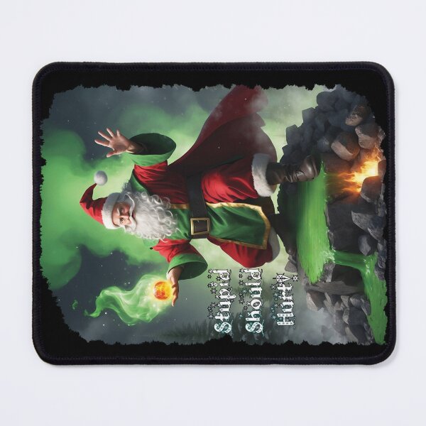Item preview, Santa Claus is coming... For Christmas Revenge! Stupid Should Hurt! designed and sold by Lloyd Oldham.