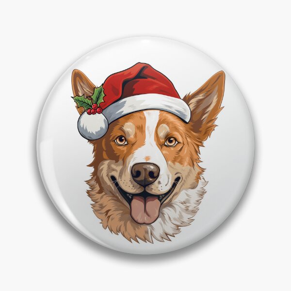 Artikelvorschau, Weihnachten Australian Cattle Dog - Rot entworfen und verkauft von wotsthis.
