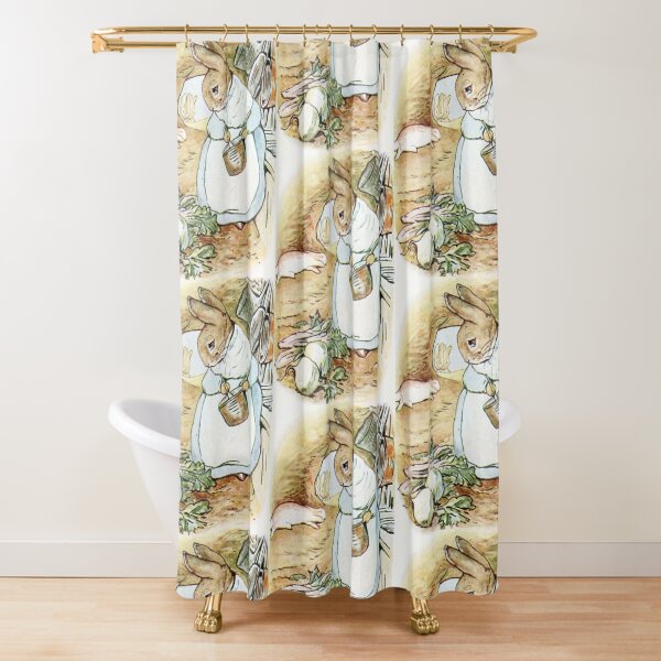 Item preview, Mrs. Rabbit Prepares Dinner While Peter Recovers - Beatrix Potter designed and sold by forgottenbeauty.