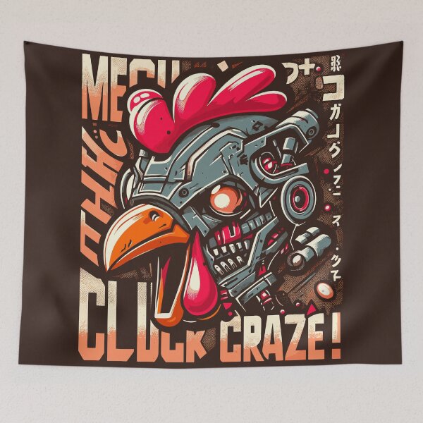 Item preview, Mech Cluck Craze! designed and sold by RafaelLima7.