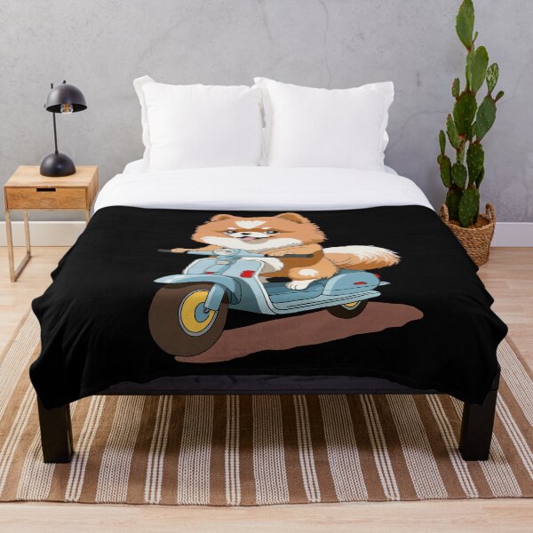 Item preview, Kawaii Pomeranian Scooter Ride designed and sold by Agunikyle.