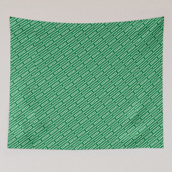 Item preview, Green And White Polka Dots designed and sold by 3hornCreations.
