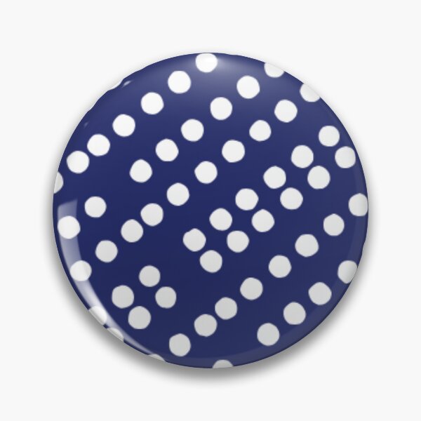 Item preview, Blue And White Polka Dots designed and sold by 3hornCreations.