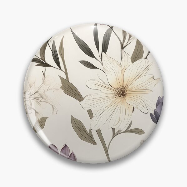 Item preview, Elegant Purple Botanical Drawing designed and sold by healtribe.