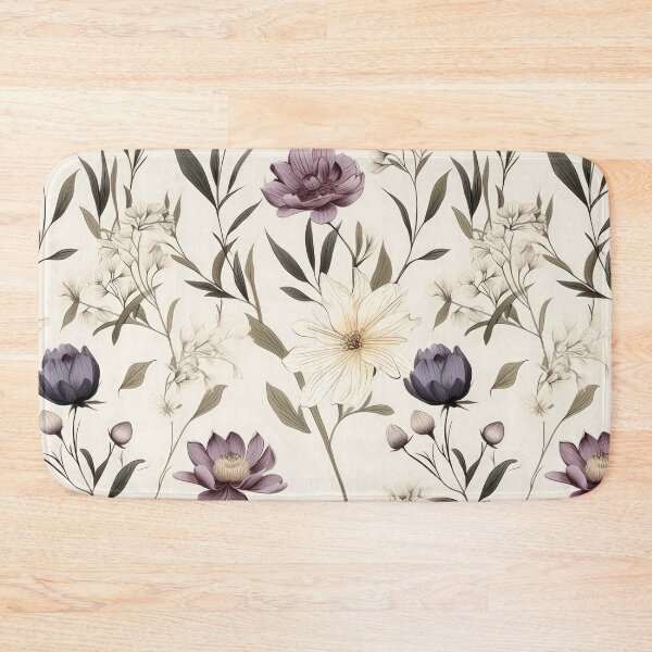 Item preview, Elegant Purple Botanical Drawing designed and sold by healtribe.