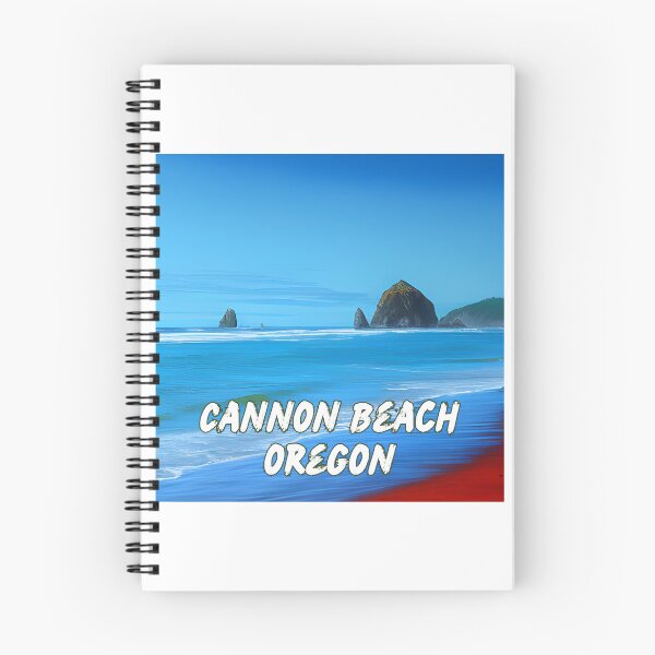 Item preview, Cannon Beach Oregon In An Oil Painting Style Design designed and sold by OregonsOwn.