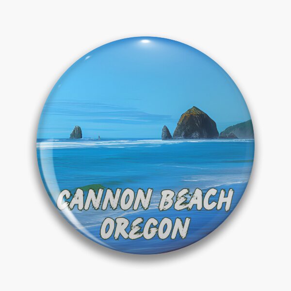 Item preview, Cannon Beach Oregon In An Oil Painting Style Design designed and sold by OregonsOwn.