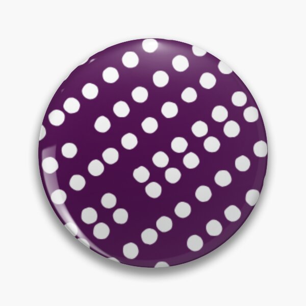 Item preview, Purple And White Polka Dots designed and sold by 3hornCreations.