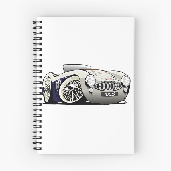 Item preview, Austin Healey 100S caricature designed and sold by car2oonz.