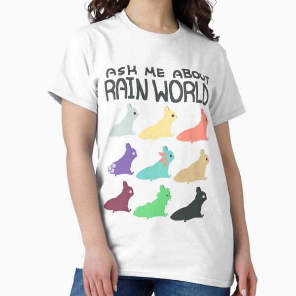 Item preview, Ask Me About Rain World designed and sold by kipkune.