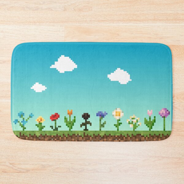 Item preview, Minecraft Flowers Vintage designed and sold by Pixel and Paintbrush.